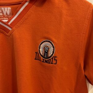 Vintage University of Illinois Chief Polo